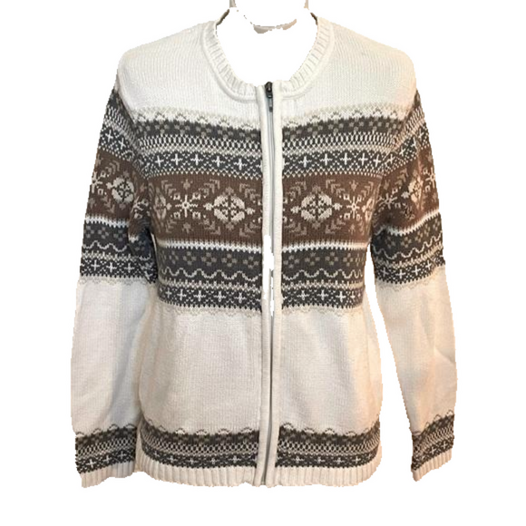 croft & barrow Sweaters - Croft & Barrow Zip Front Cardigan